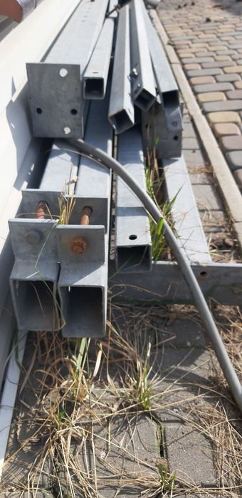 Łoże, podpora, stojak jachtu, solidny, składany, ocynk.