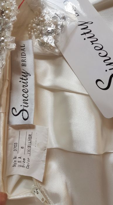 Nowa suknia ślubna - Sincerity 3703 - Polecam !!!