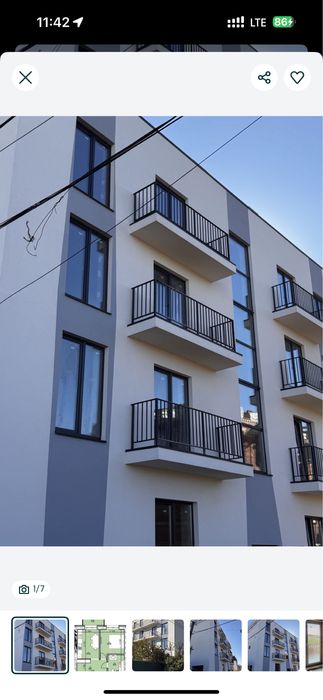 Продаж квартири в новобудові клубного типу з закритим подвірям