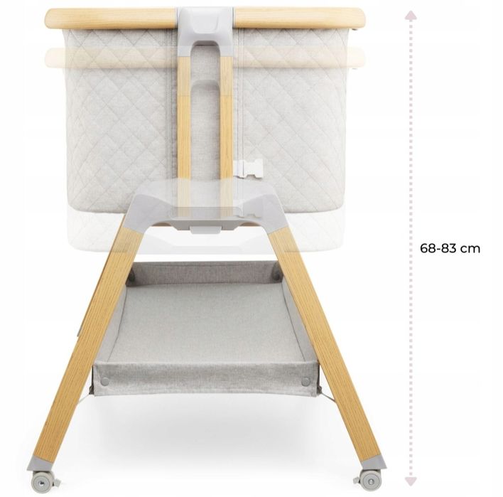 Łóżeczko dostawne, wolnostojące, turystyczne 3w1 - Moby-System LOZ DRE