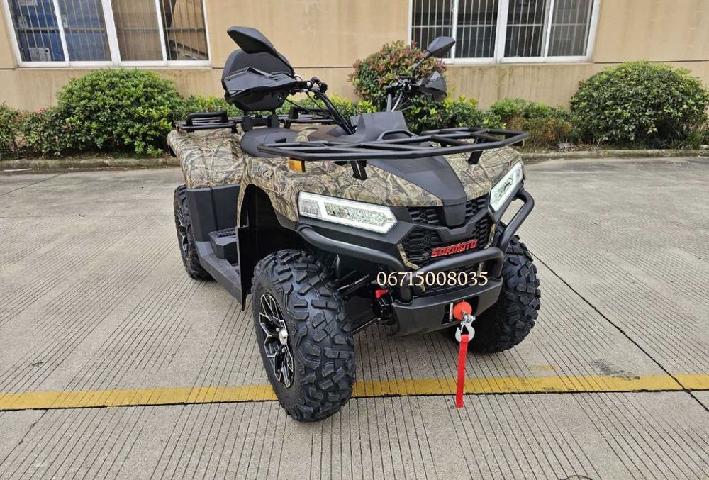 Квадроцикл SokMoto RAPTOR 450L EFI EPS Повний привід  4х4 Електропідсилювач керма Доставка БЕЗКОШТОВНА додому