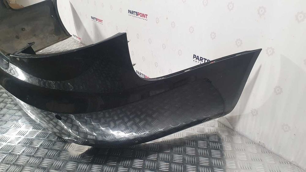 Задній бампер сірий та чорний під парктроніки Audi A6 С6 2005-2011 р.