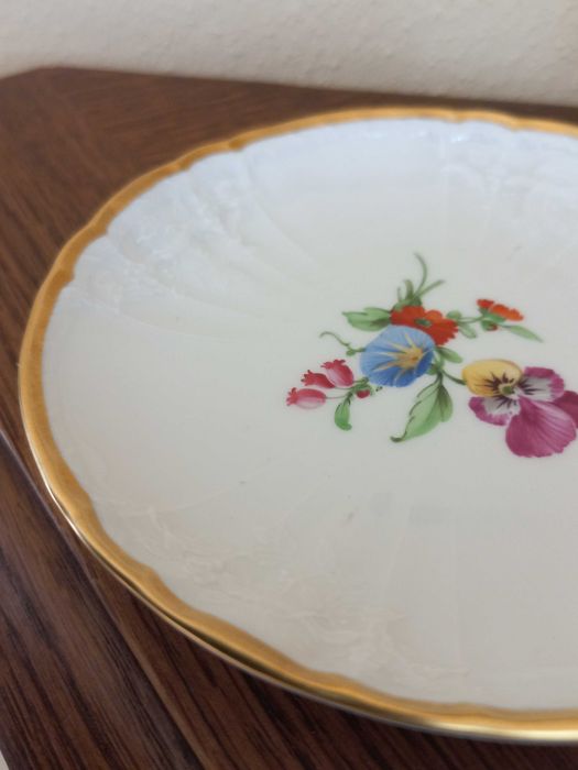 Stary talerzyk porcelanowy - KPM Berlin - 1849-70.