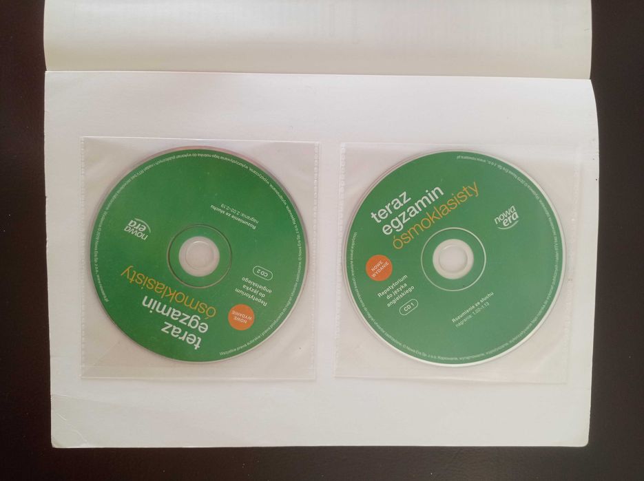 Repetytorium Teraz egzamin ósmoklasisty Język angielski Nowa Era (3CD)