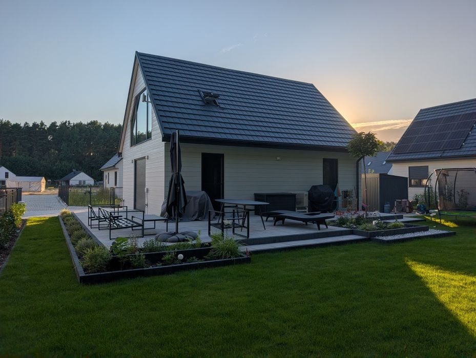 Dom nad jeziorem 87m2 działka 450m2, dostęp do jeziora na osiedlu
