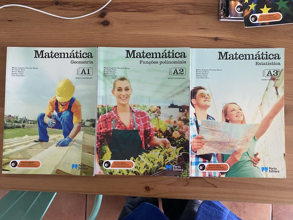 Livros Ensino Profissional – Matemática, TIC e Área Integração