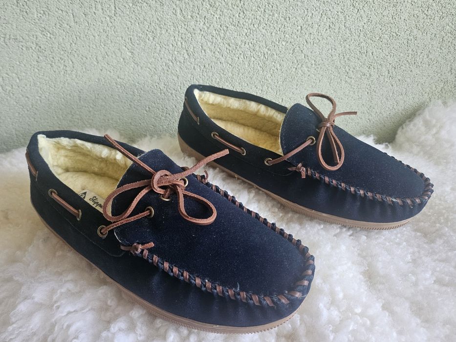 Mokasyny Meskie Ocieplane Nowe