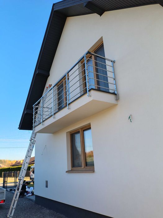 Balustrady nierdzewne