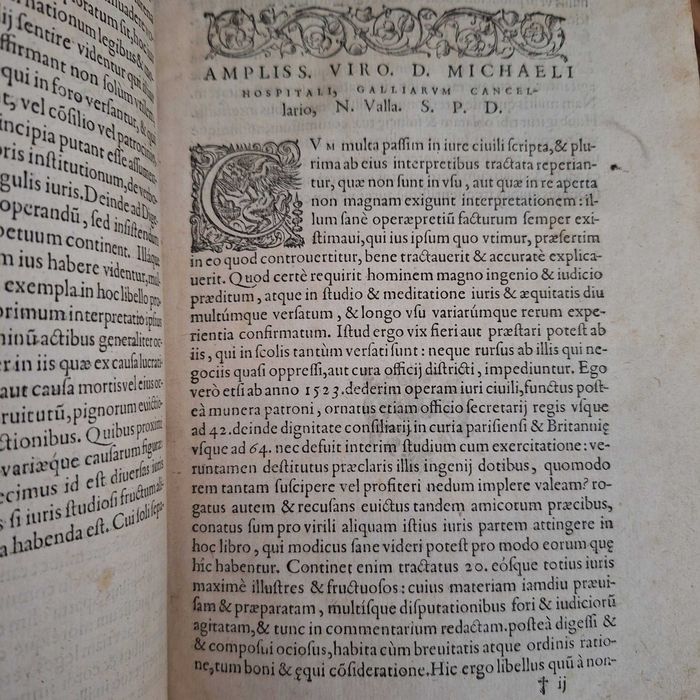 1.ª Edição MUITO RARA do Séc. XVI sobre Direito. 1567.