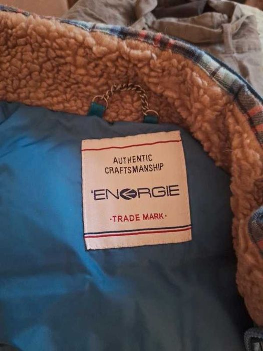 Energie bezrękawnik zimowy męski | retro | krata