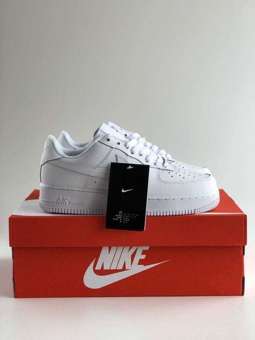 !АКЦІЯ! Nike Air Force 1 low White найк аир форс 36-45