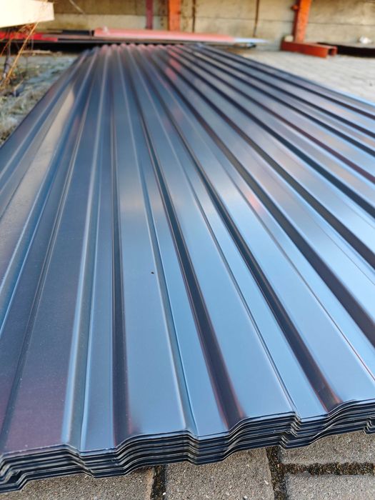 Blacha dachowa T14 - grafit - 25 zł/mkw - PODKARPACIE