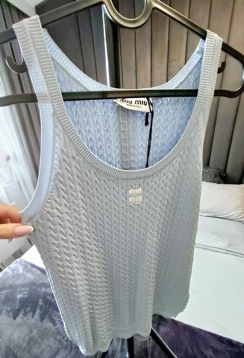 Top miu miu roz 36, nowy z metką