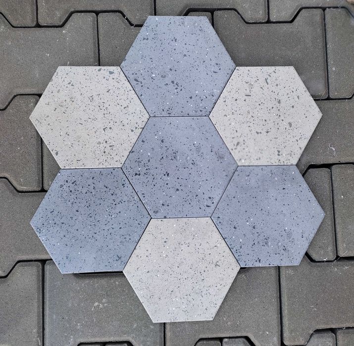 Gres szkliwiony INDUSTRIAL mat 19,8x17,1 cm - Gatunek 1