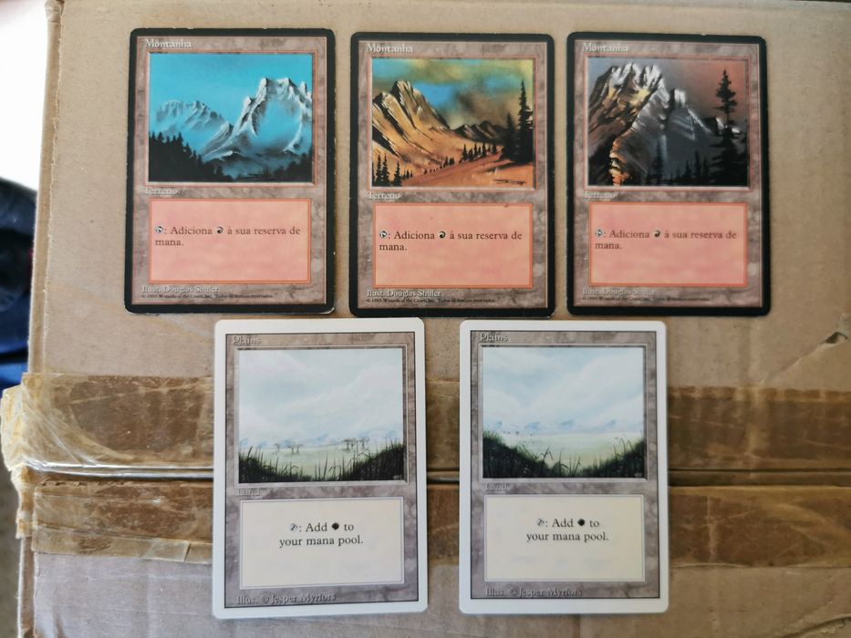 Quarta edição, borda preta - Magic the Gathering