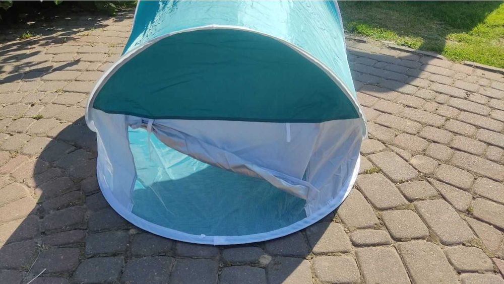 Namiot Plażowy Parawan Samo rozkładający się Duży na Plażę Ogród UV