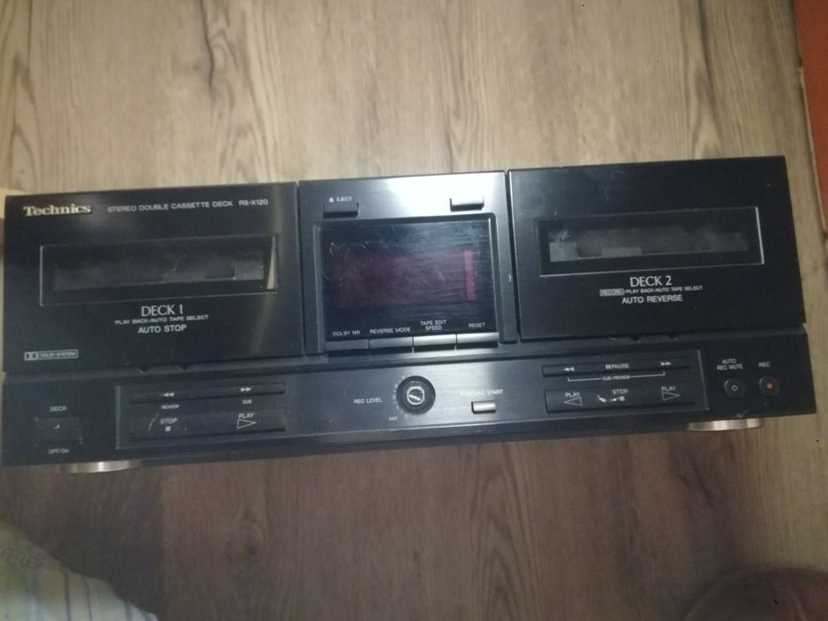 Sprzedam Amplituner TECHNICS sa+ Magnetofon technics RS X 120.'