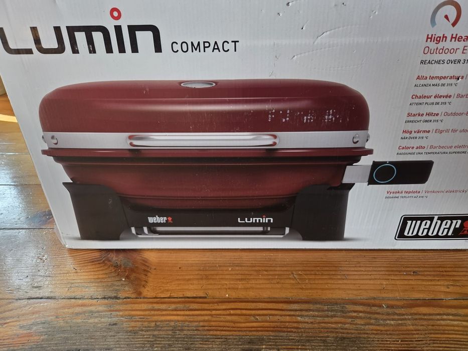 Grill kontaktowy Weber Lumin Compact Nowy