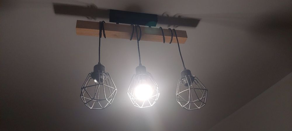 Lampa wisząca metal