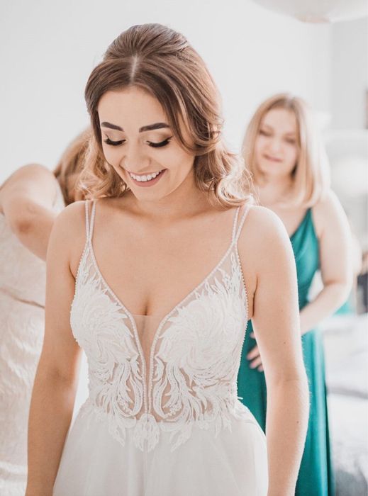 Suknia ślubna kolor ivory