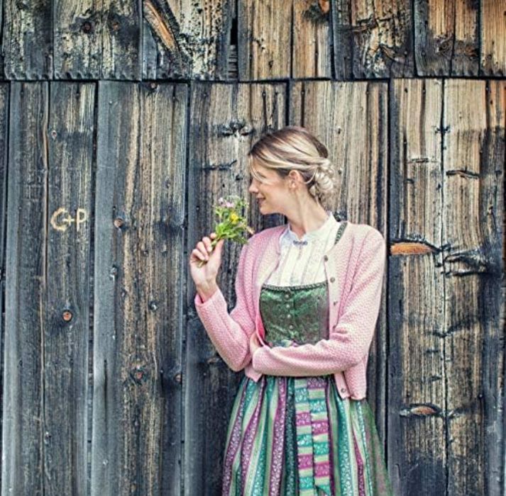 В'язаний рожевий жакет giesswein кардиган піджак кофта з гудзиками '