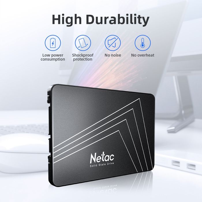 SSD диск Netac 512Gb, 2.5, SATA 3.