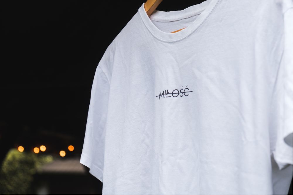 Oryginalna Bluza Miło(ść) w zestawie z koszulką