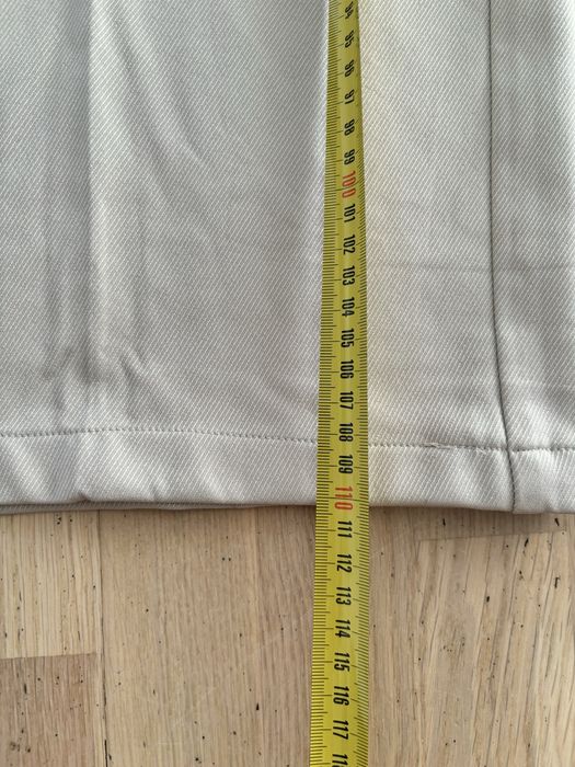 Spodnie szerokie Sinsay XL beżowe kremowe kuloty