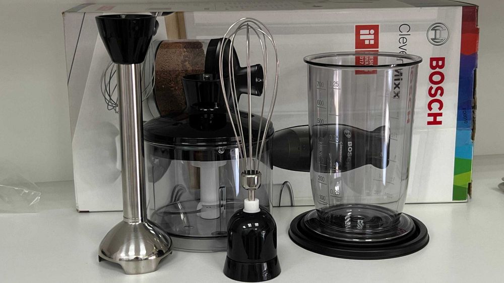 Занурюваний блендер BOSCH CleverMixx 600 W Чорний