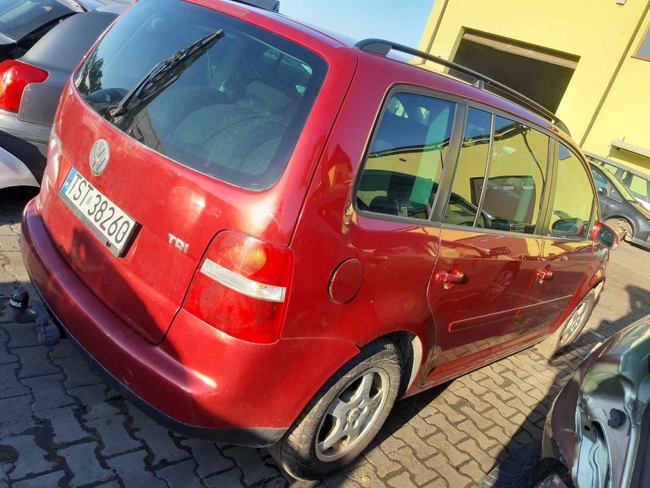 VW TOURAN I LA3W klapa maska błotnik lampa drzwi zderzak części