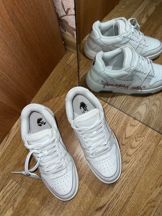Off-White Out Of Office Out of Office Sneakers White Pink оф вайт пінк