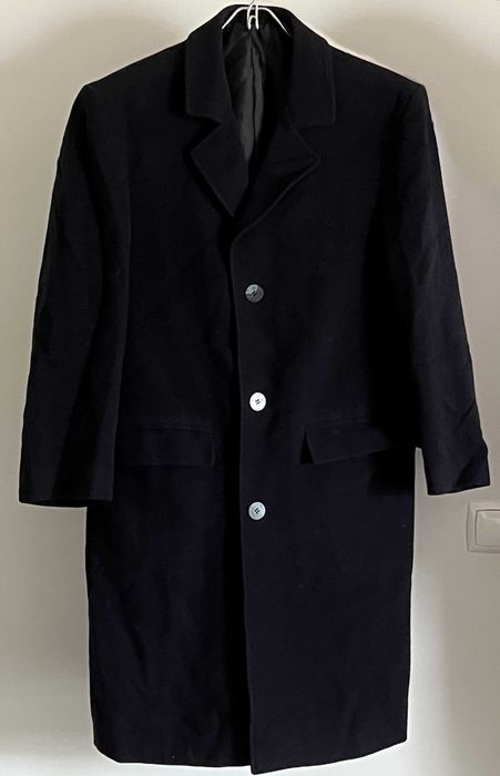 Sobretudo Bergman azul escuro