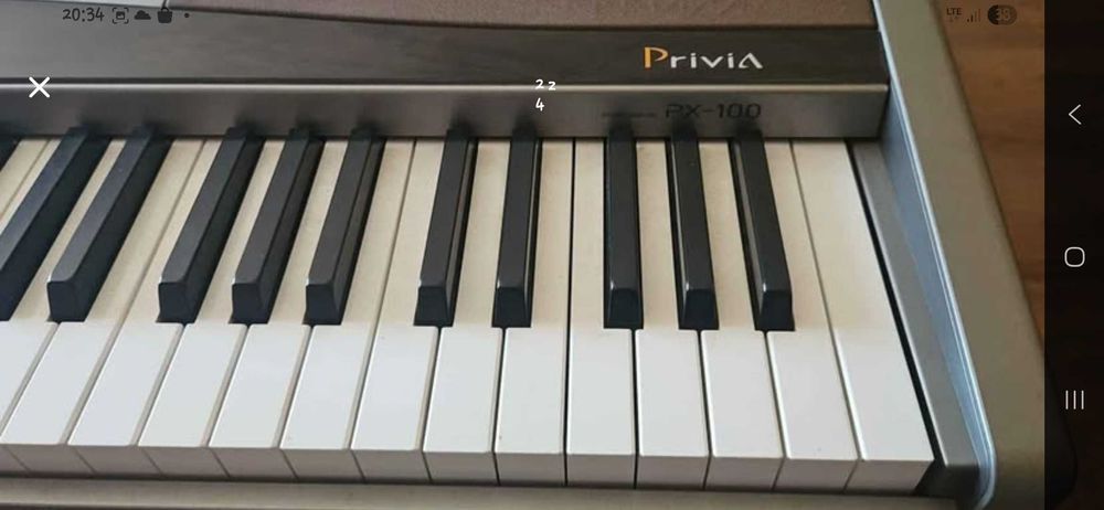 Pianino cyfrowe Casio