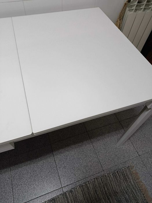 Mesa branca sala Como Nova