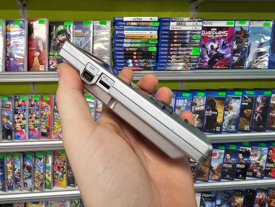 Gameboy Game Boy Pocket Silver + nowy LCD z podświetleniem ZAMIANA