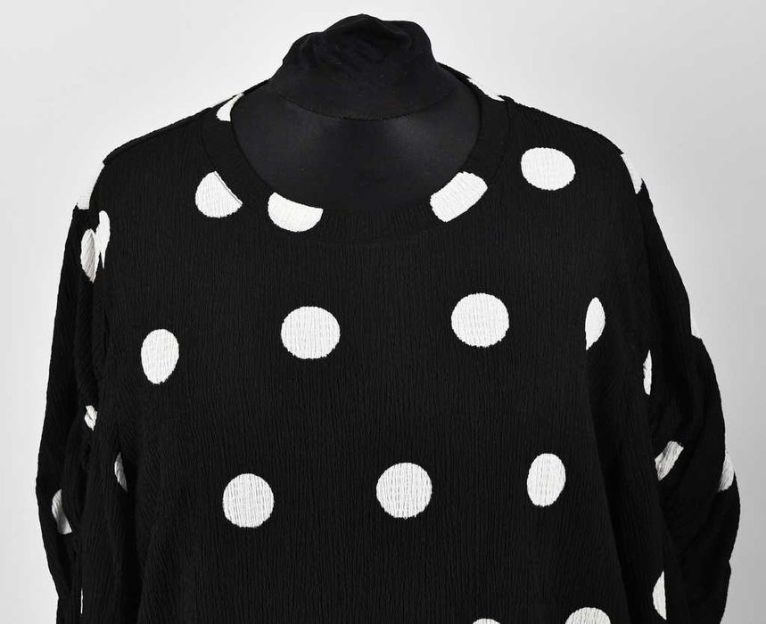 Bluzka w grochy Bonprix 52/54