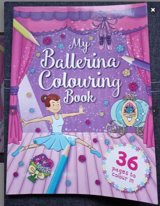 Kolorowanka baleriny 32 kartki