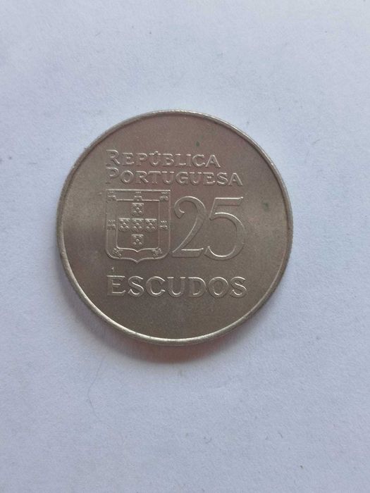 Moeda 25 escudos 1978