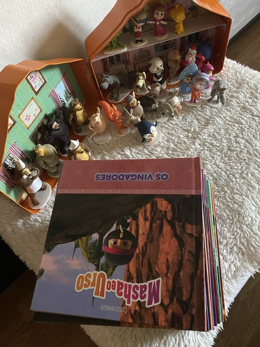 Macha e o urso coleçao completa original