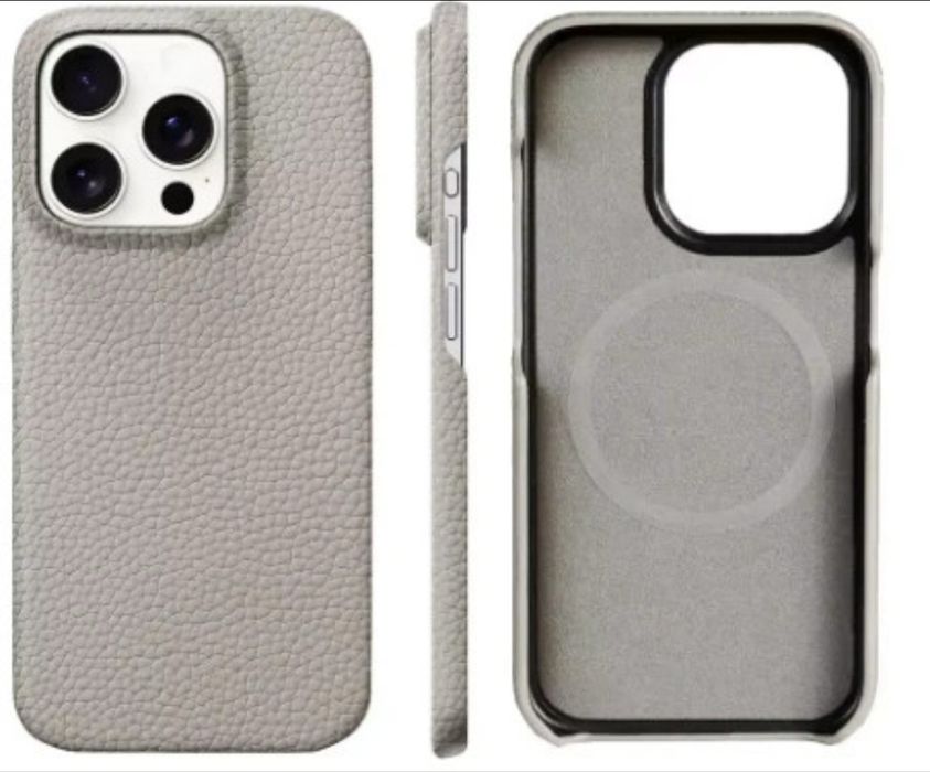 Capa de Couro Premium com MagSafe para iPhone