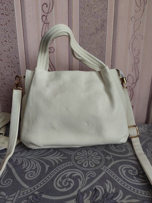 Сумочка натуральна шкіра Італія