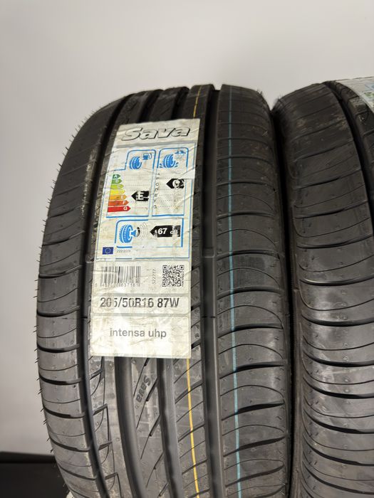 Літні шини НОВІ 2шт R16 205/50 87W Sava Intensa Uhp 2020