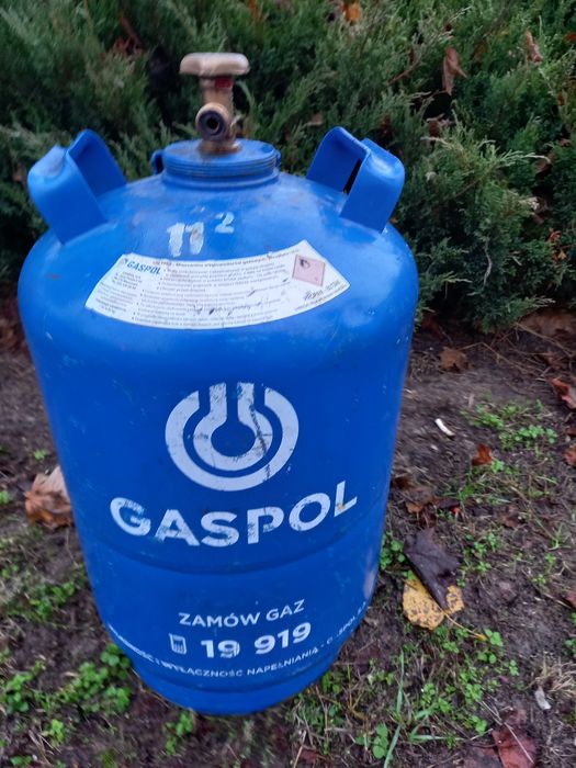 Butla gazowa 11kg pustą beż kołnierza