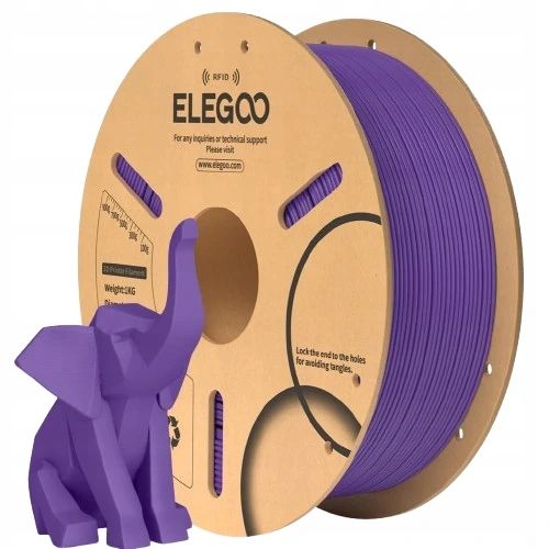 filament pla elegoo 1,75 mm 1000 g fioletowy