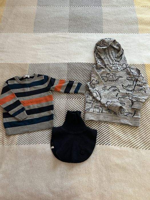 Комплект кофти, шарф