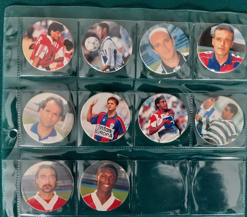 50 Tazos Futebol 95-96 PANINI + Slammer/mastertazo futebol