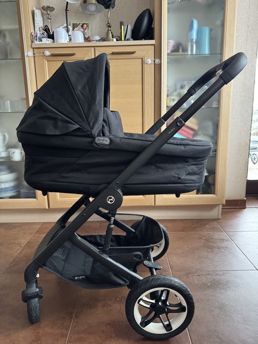 Коляска Cybex Talos S Lux 2 в 1 Moon Black