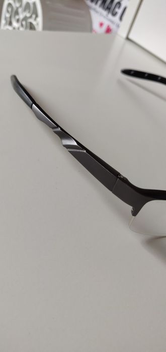 Męskie okulary zerówki z antyrefleksem