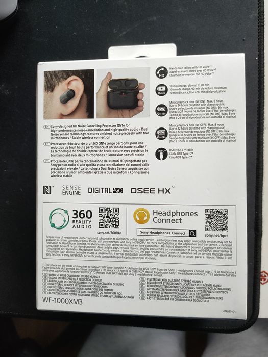 Fone Sony   WF 1000x3