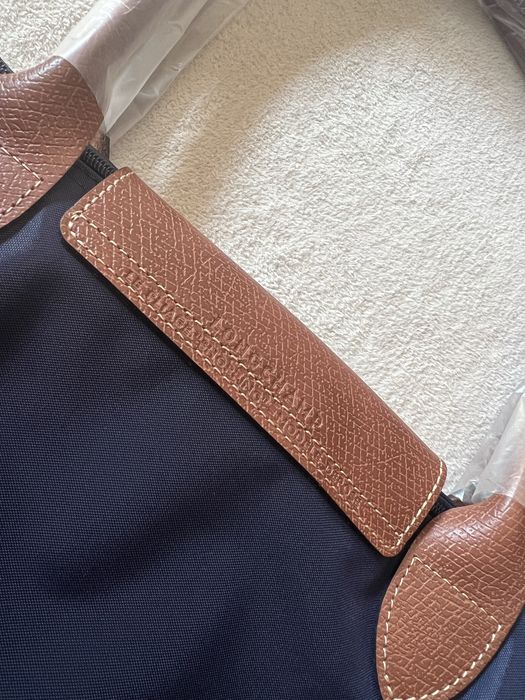 Longchamp – granatowa torba damska 31 × 30 × 19 cm